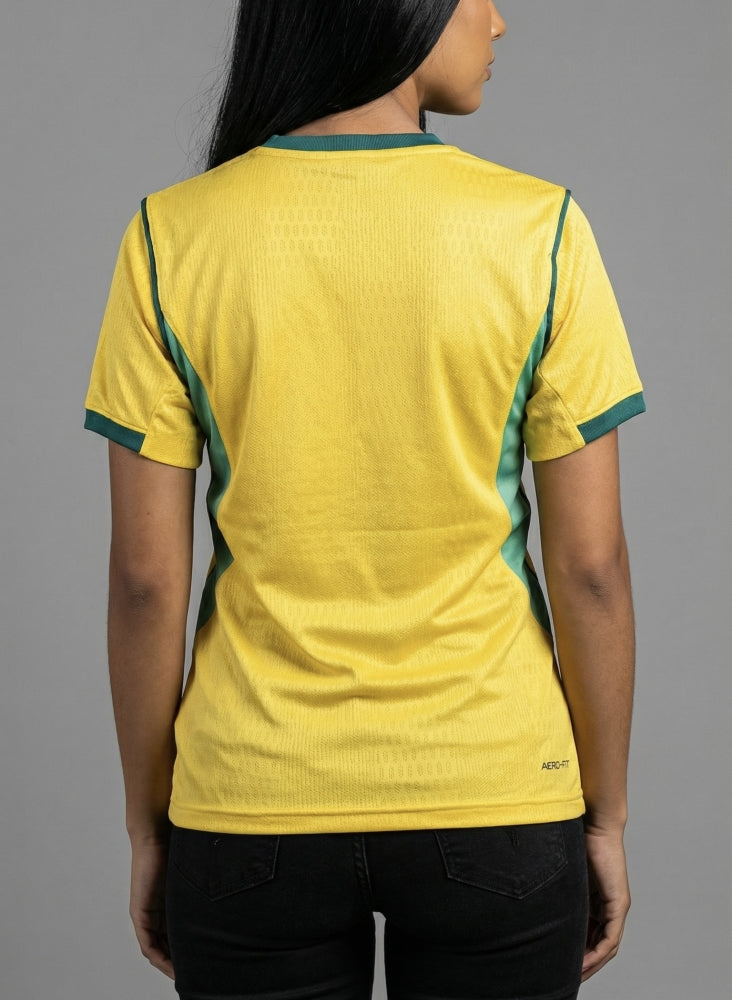 Baby Look Amarela Feminina - Premium (Nacional)
