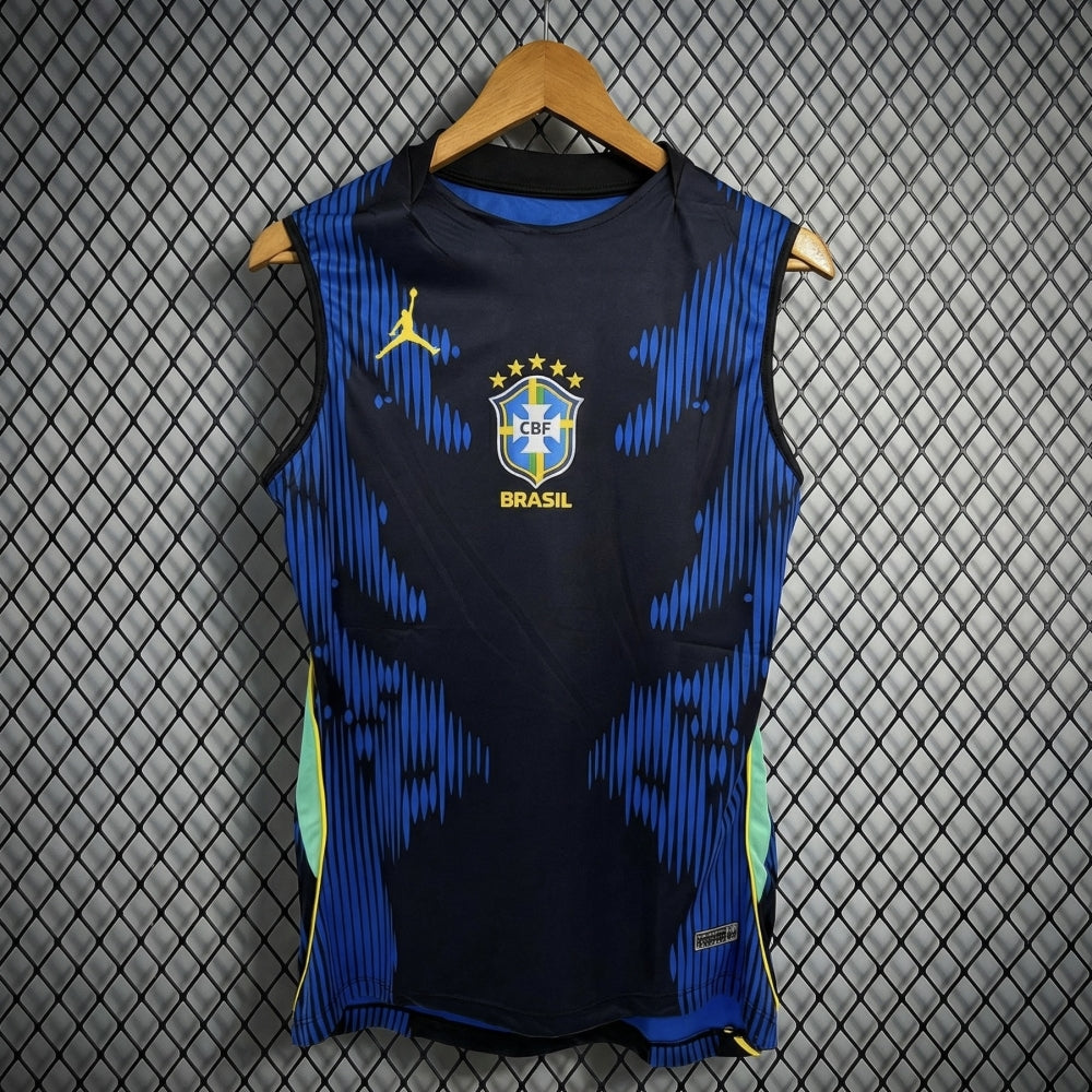 Camisa Regata Preta Azul 26/27 Torcedor - Nacional Premium
