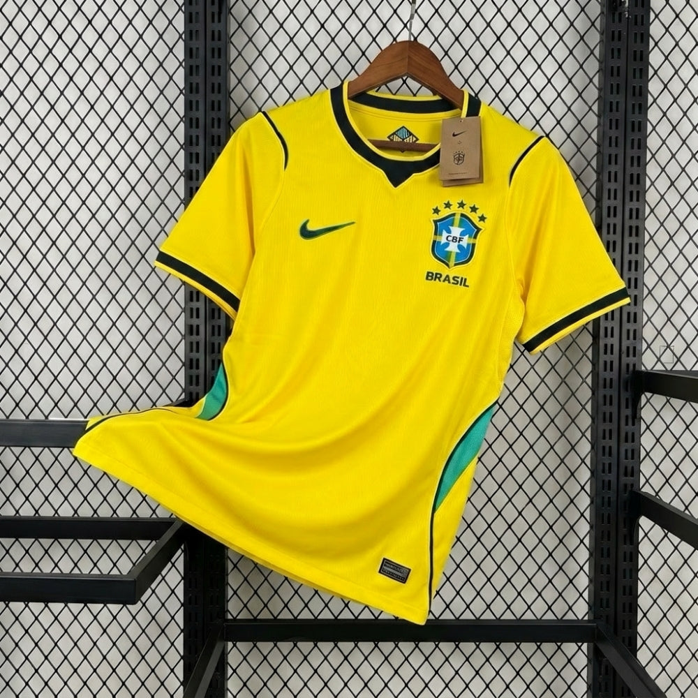 Tailandesa Amarela TORCEDOR - GOLA VERDE ESCURO