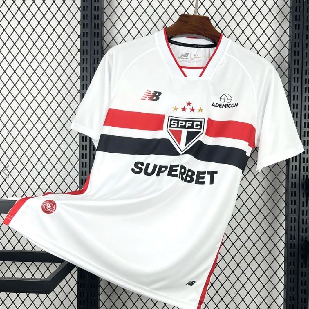 Camisa São Paulo Home 1 Branca New Balance 2026/2027
