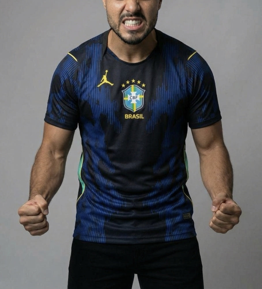 Camisa Azul/Preto Torcedor 26/27 - Tailandesa 1:1