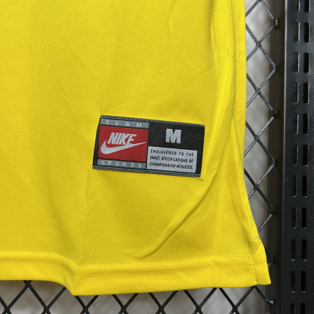 Camisa Amarela RETRO 98 - Tailandesa 1:1