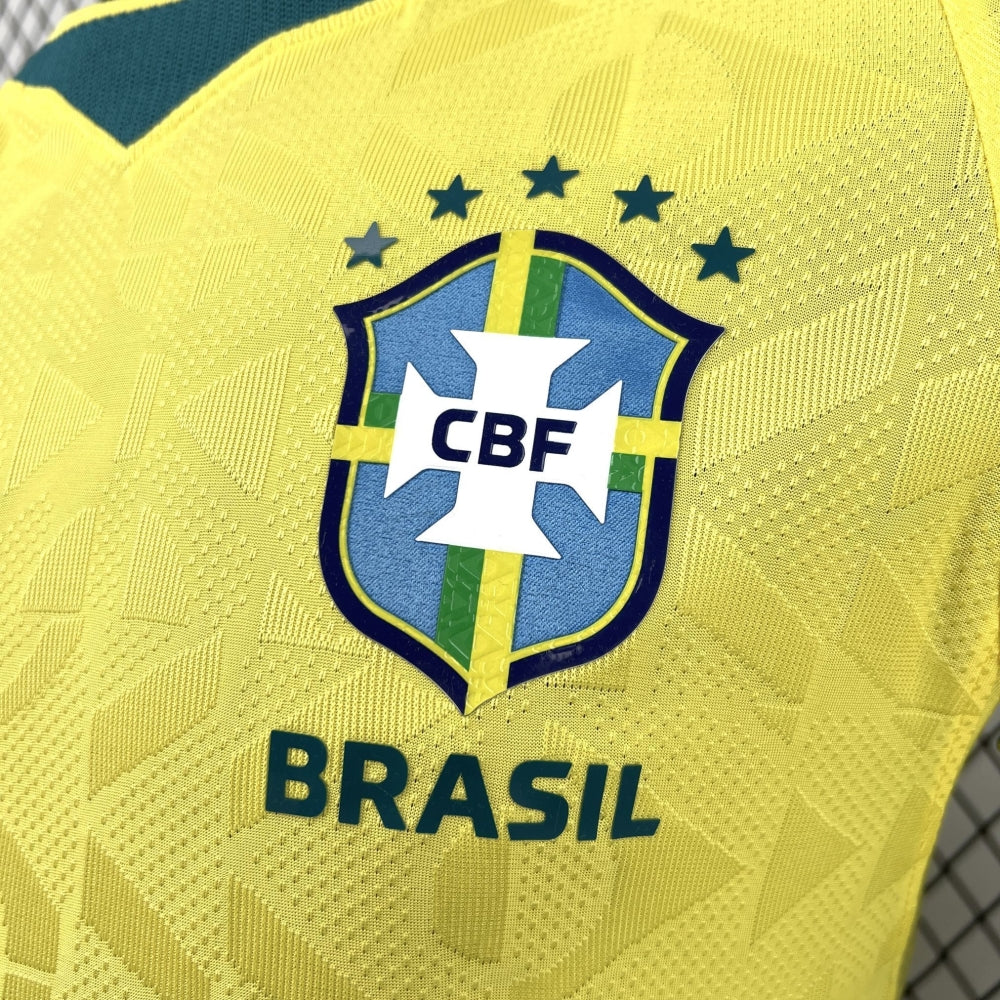 Camisa Amarela JOGADOR Titular 26/27 - Tailandesa 1:1 (Padrão Oficial)