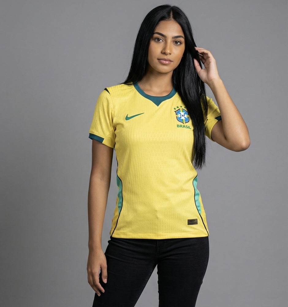 Baby Look Amarela Feminina - Premium (Nacional)