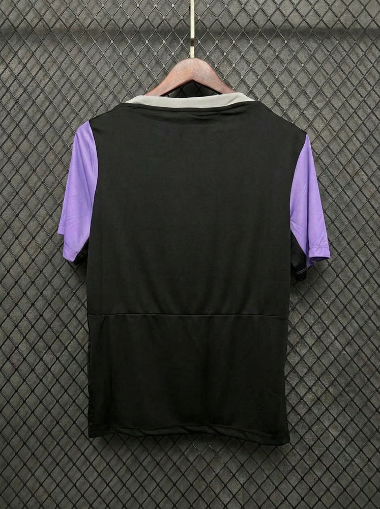 Camisa Treino Preta/Roxa 26/27 - Nacional Premium