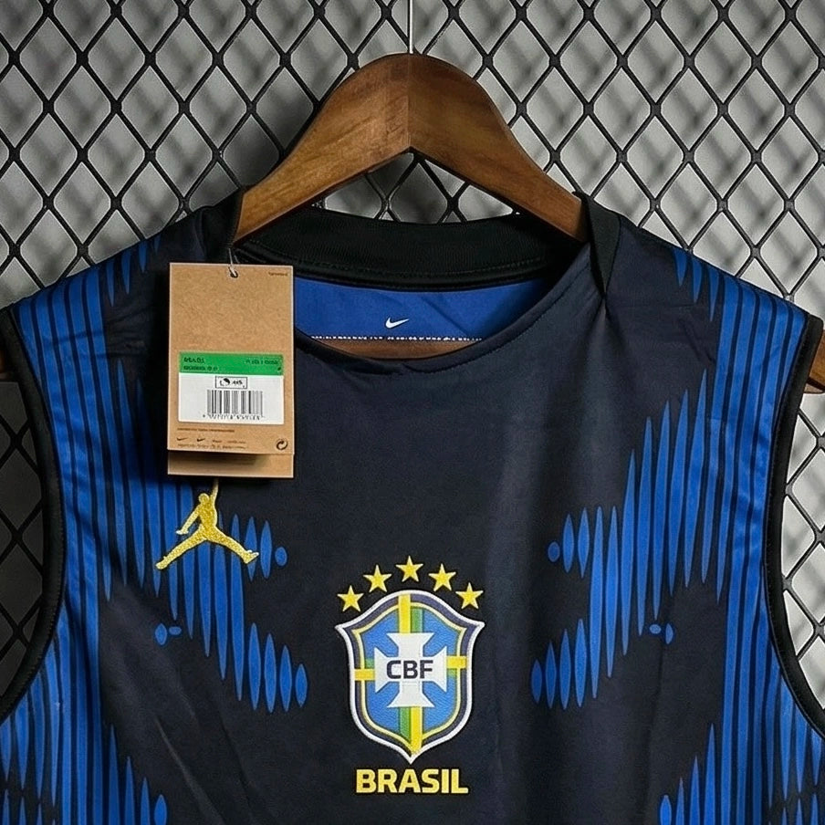Camisa Regata Preta Azul 26/27 Torcedor - Nacional Premium