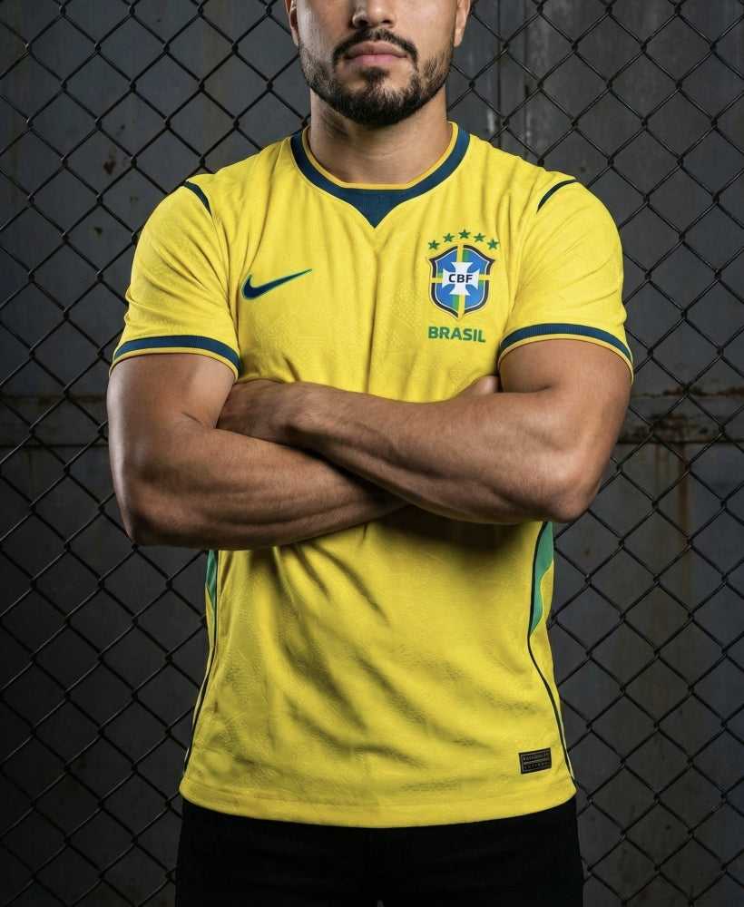 Camisa Amarela 26/27 - Nacional Premium