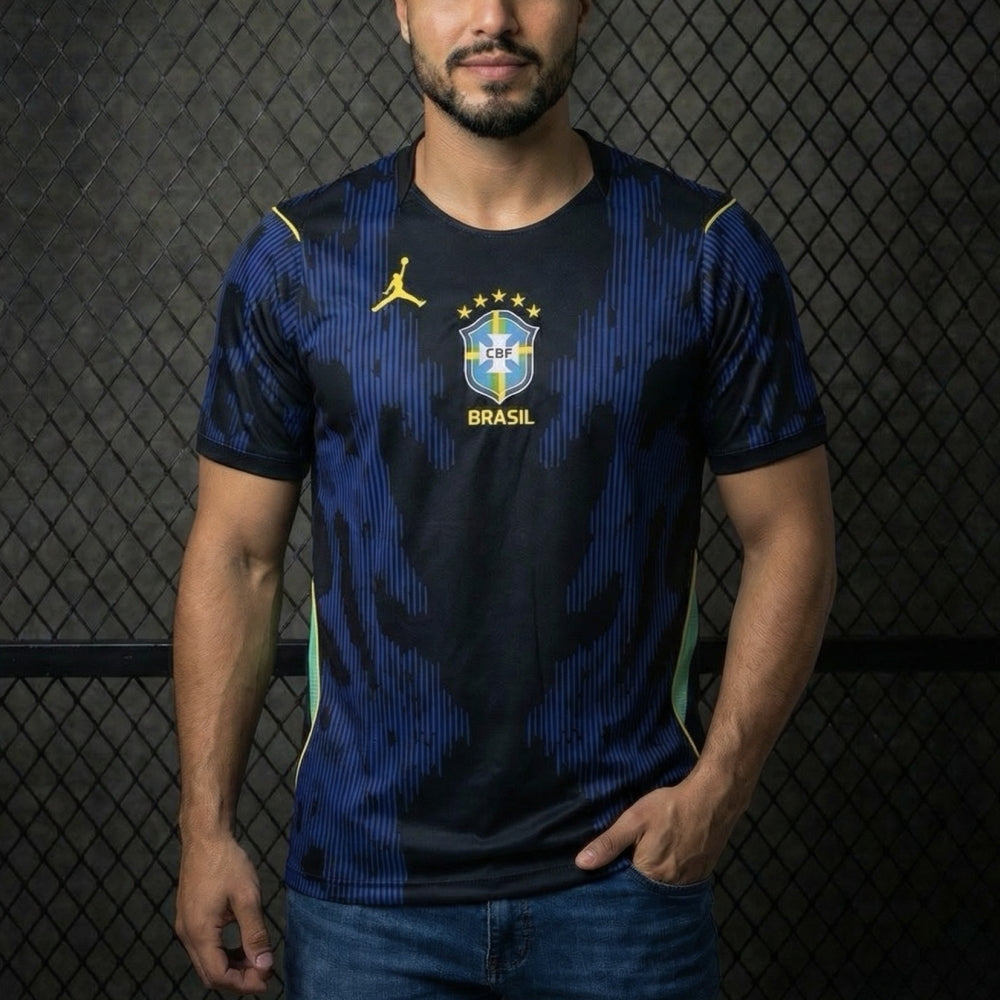 Camisa Azul/Preto 26/17 - Nacional Premium