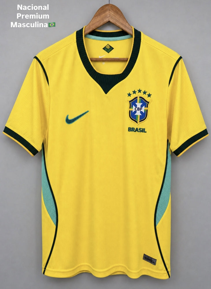 Camisa Amarela 26/27 - Nacional Premium