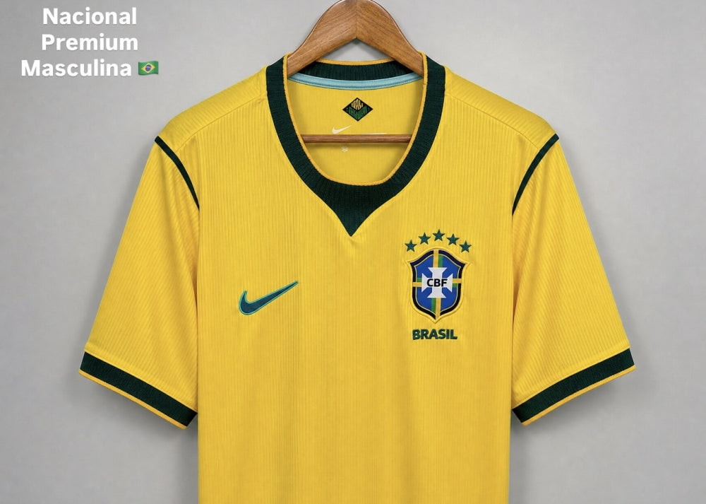 Camisa Amarela 26/27 - Nacional Premium
