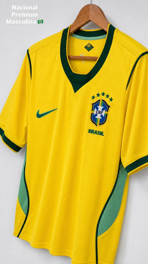 Camisa Amarela 26/27 - Nacional Premium