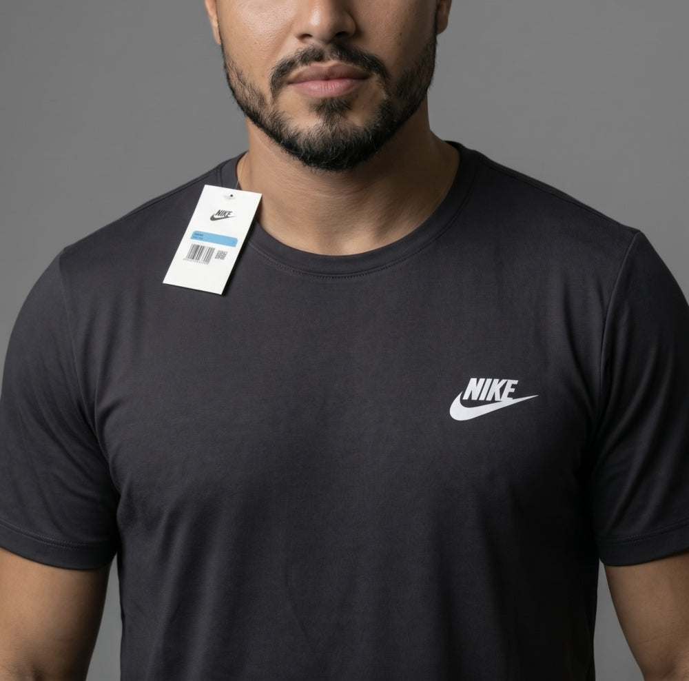 Camiseta Dry Fit Tech Comfort 1:1 - Cinza Escuro