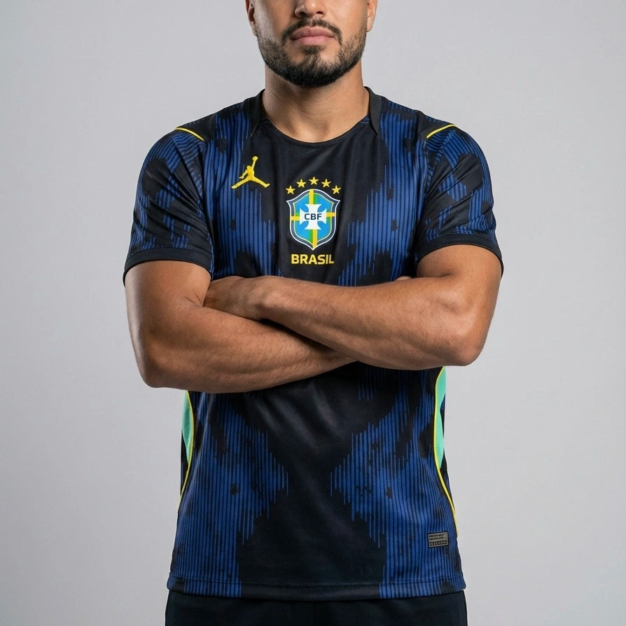 Camisa Azul/Preto Torcedor 26/27 -  Tailandesa 1:1