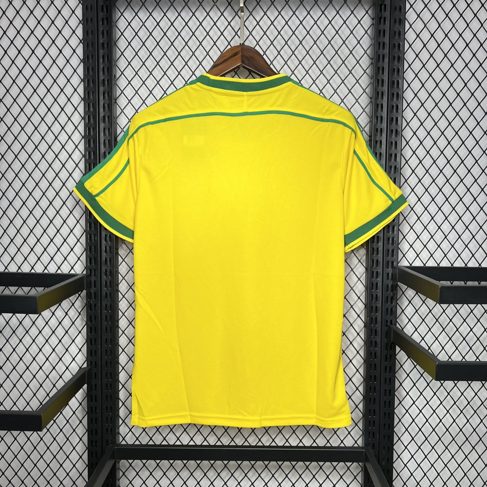 Camisa Amarela RETRO 98 - Tailandesa 1:1