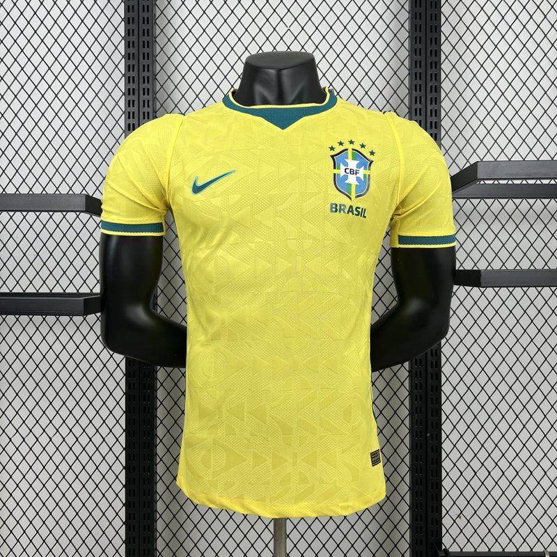 Camisa Amarela JOGADOR Titular 26/27 - Tailandesa 1:1 (Padrão Oficial)